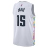 NBA Mænd Trøje Denver Nuggets Nikola Jokic 2024-25 Nike City Edition Hvid Swingman